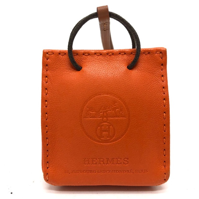 エルメス HERMES サックオランジュ カバン ストラップ キーホルダー