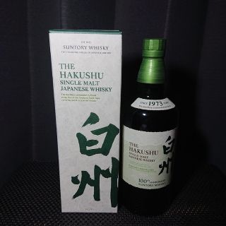 サントリー(サントリー)のサントリーシングルモルト白州 700ml 100周年記念ラベル 箱付(ウイスキー)