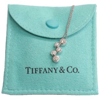 ティファニー TIFFANY バブル ダイヤ ネックレス Pt950 (ネックレス)