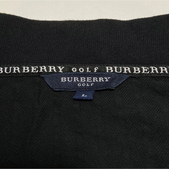 BURBERRY(バーバリー)のBURBERRY GOLF バーバリー ゴルフ ポロシャツ 立ち襟 ストライプ メンズのトップス(ポロシャツ)の商品写真