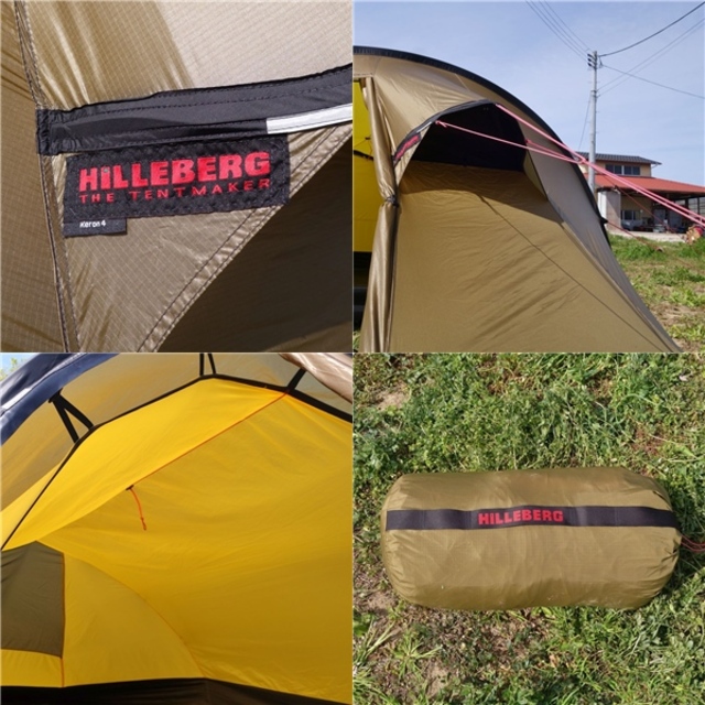 HILLEBERG - 美品 ヒルバーグ Hilleberg ブラックレーベル KERON 4 Mac