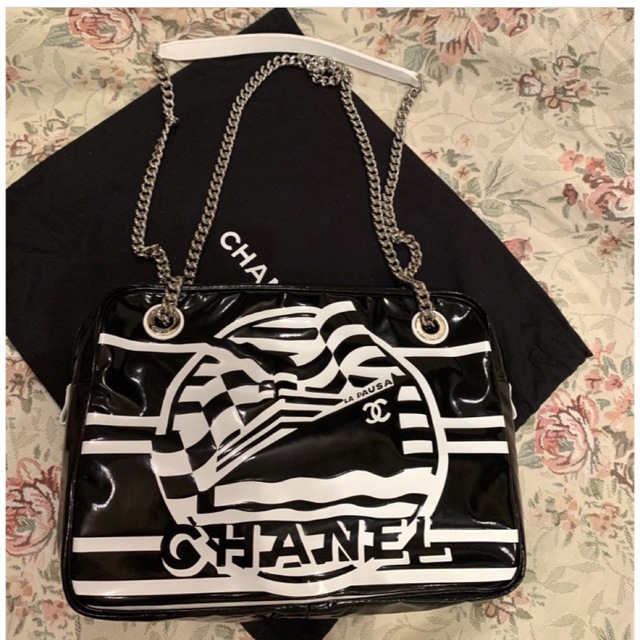 極美品 レア CHANEL ボーイシャネル 2way ショルダー＆トートバッグ ...