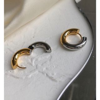 ドゥーズィエムクラス(DEUXIEME CLASSE)の【新品】bicolor circle pierce(ピアス)