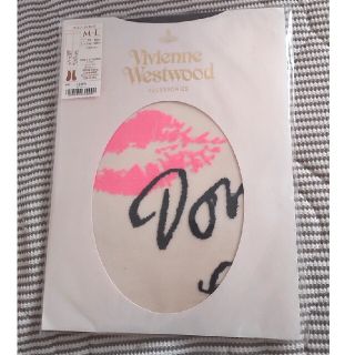 ヴィヴィアンウエストウッド(Vivienne Westwood)の新品未使用 Vivienne Westwood メッセージ ストッキング(タイツ/ストッキング)