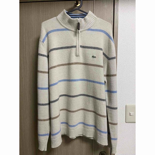 LACOSTE ハーフジップセーター