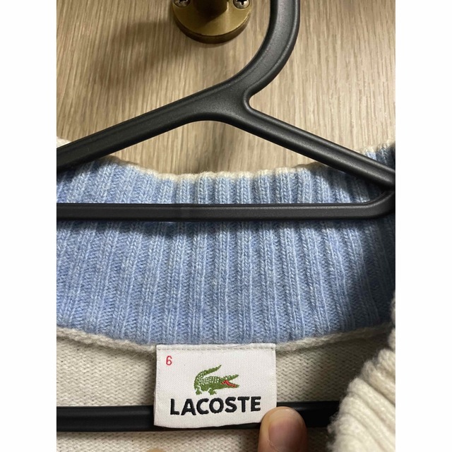 LACOSTE ハーフジップセーター