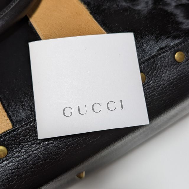 GUCCI - GUCCI 03AW TOM FORD期 ハラコ×グレインカーフ ボストン GUCCI - GUCCI 03AW TOM FORD期 ハラコ×グレインカーフ ボストン