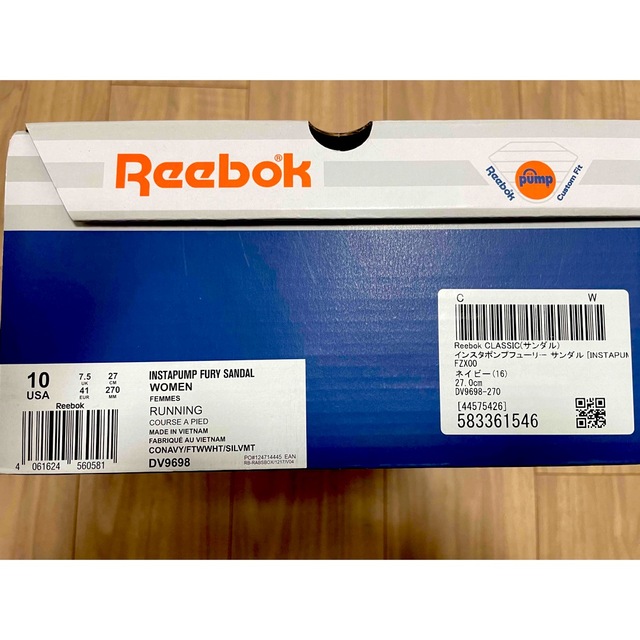 Reebok(リーボック)のReebok INSTAPUMP FURY SANDAL 27cm メンズの靴/シューズ(サンダル)の商品写真