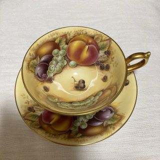 エインズレイ(Aynsley China)のエインズレイ　ティーカップ&ソーサー(グラス/カップ)