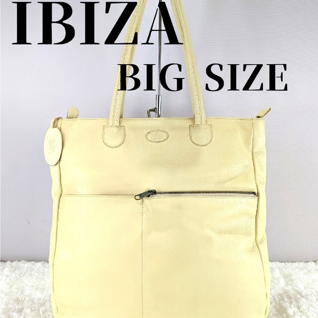 ✨美品✨ IBIZA オールレザー トートバッグ 肩がけ可