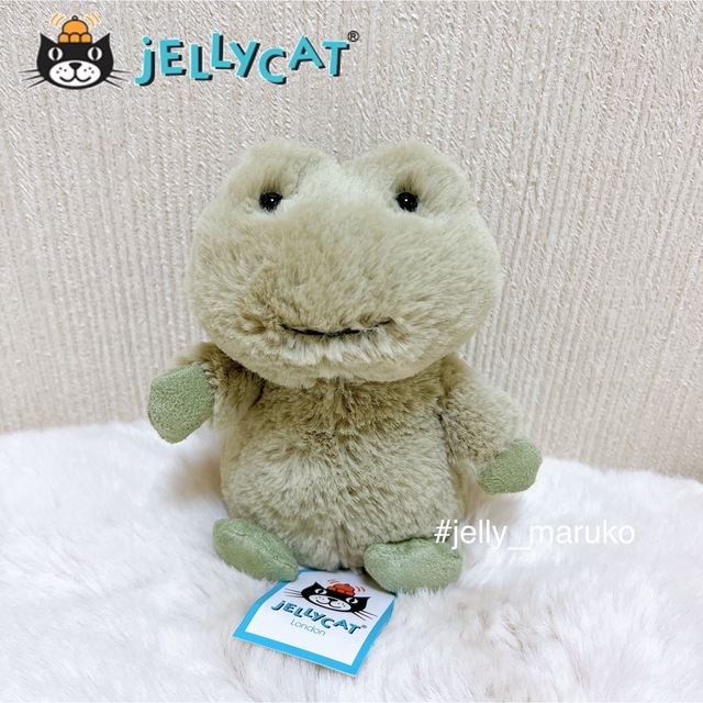 【新品】ジェリーキャット　カエル ぬいぐるみ jellycat