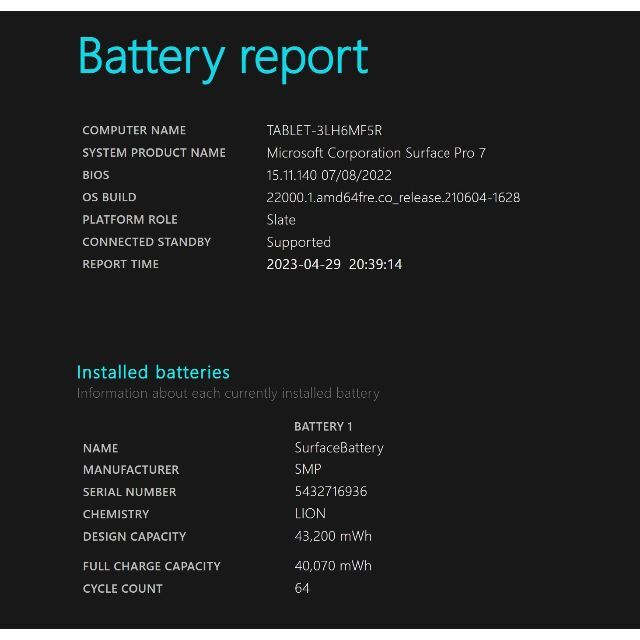 Surface Pro7 Core i5 1035G4/8GB/128GB 2