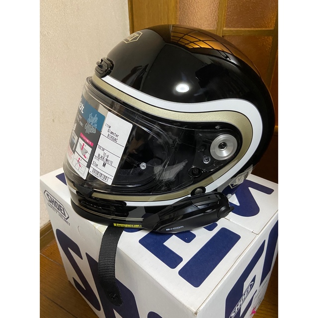 SHOEI ヘルメットグラムスター B＋COM インカム装着 新品未使用 【日本 ...