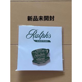 ラルフローレン(Ralph Lauren)のラルフローレン　ラルフズコーヒー　ピンバッジ　非売品(ノベルティグッズ)