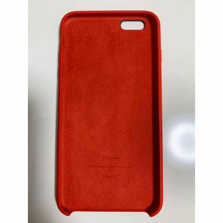 アップル(Apple)のiPhone PRODUCT RED ケース（中古品）(iPhoneケース)