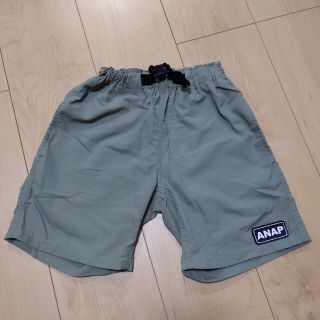 アナップキッズ(ANAP Kids)のANAP KIDS　速乾シリコンワッペン付きハーフパンツ(パンツ/スパッツ)