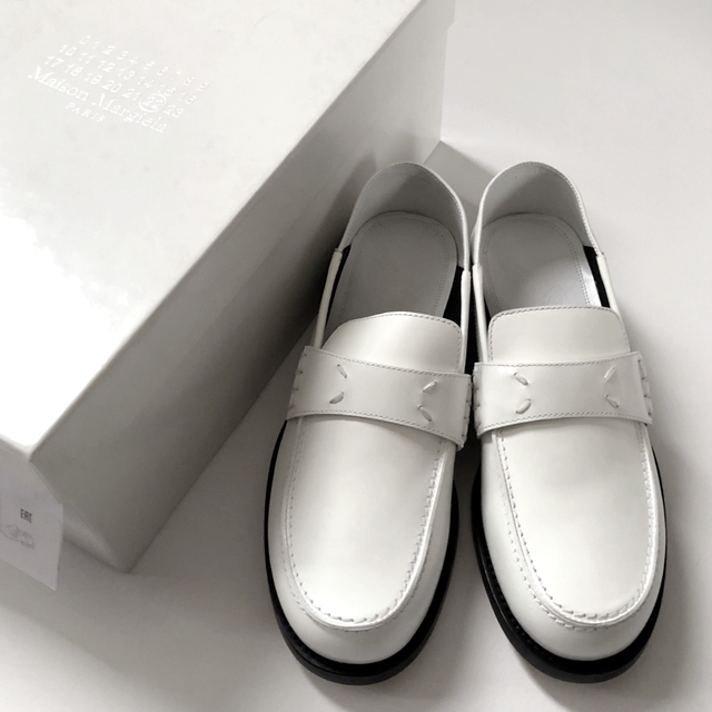 Maison Margiela 4ステッチ ローファー37-