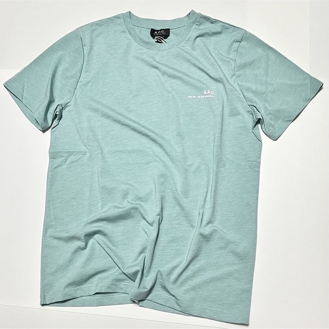 A.P.C(アーペーセー)のA.P.C. アーペーセー Item Tシャツ ミント アイテム TEE ロゴ メンズのトップス(Tシャツ/カットソー(半袖/袖なし))の商品写真