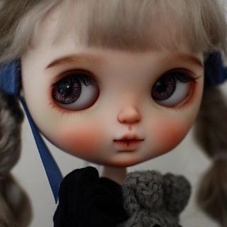 カスタムブライス 作家様 人形 幼い かわいい カスタムドールの通販 by