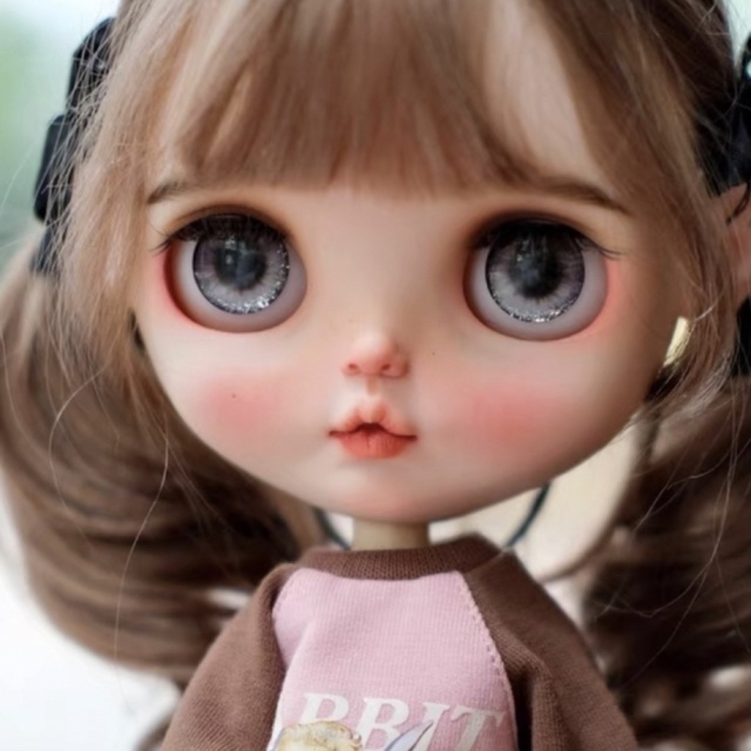 カスタムブライス 作家様 人形 幼い かわいい ドール うさぎ顔 カスタムブライス 作家様 人形 幼い かわいい ドール うさぎ顔