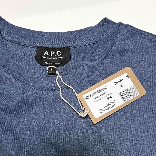 S 新品 A.P.C. アーペーセー VPC ロゴ Tシャツ TEE  APC 7