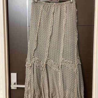 銀座マギー - スーパービューティー ロングスカート42 絹100の通販 by