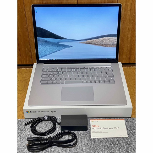 公式の Microsoft 15インチ 3 Laptop Surface 【極美品】Microsoft