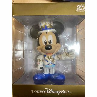 ディズニー(Disney)の新品未開封　ディズニーシー限定　非売品　20周年　ミッキーマウス　フィギュア(キャラクターグッズ)