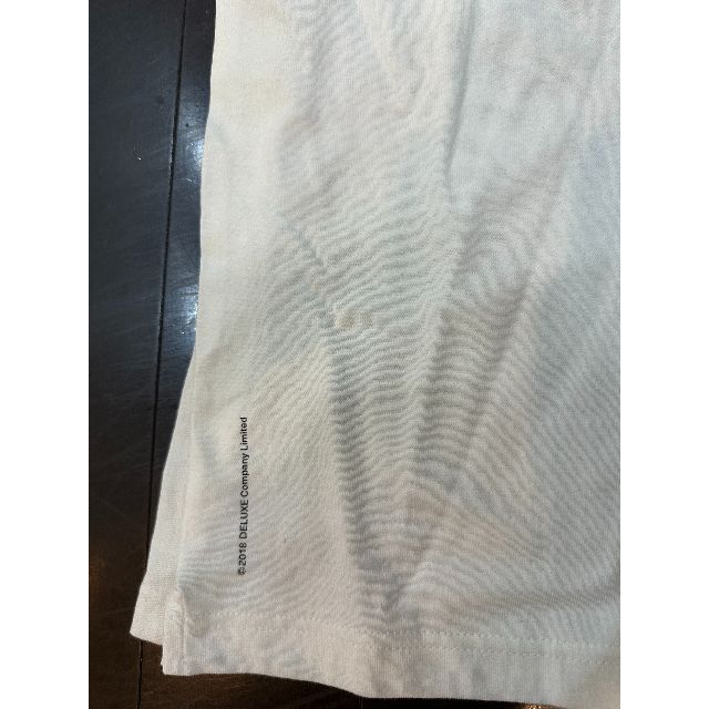 DELUXE(デラックス)のDELUXE ポケット Tシャツ ホワイト サイズL メンズのトップス(Tシャツ/カットソー(半袖/袖なし))の商品写真
