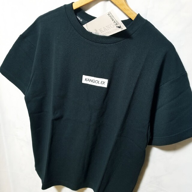 KANGOL(カンゴール)のKANGOL　カンゴール　新品　Tシャツ  半袖　ブラック レディースのトップス(Tシャツ(半袖/袖なし))の商品写真