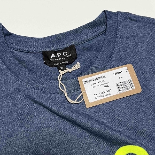 A.P.C(アーペーセー)のXL 新品 A.P.C. アーペーセー VPC ロゴ Tシャツ TEE  APC メンズのトップス(Tシャツ/カットソー(半袖/袖なし))の商品写真