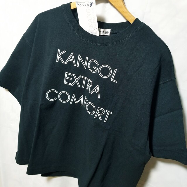 KANGOL(カンゴール)のKANGOL　カンゴール　新品　Tシャツ  半袖　黒 レディースのトップス(Tシャツ(半袖/袖なし))の商品写真