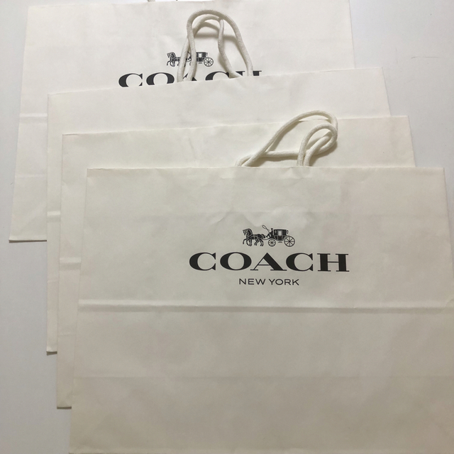 コーチ COACH 紙袋 ショップ ショッパー ギフトボックス 巾着 6点セット