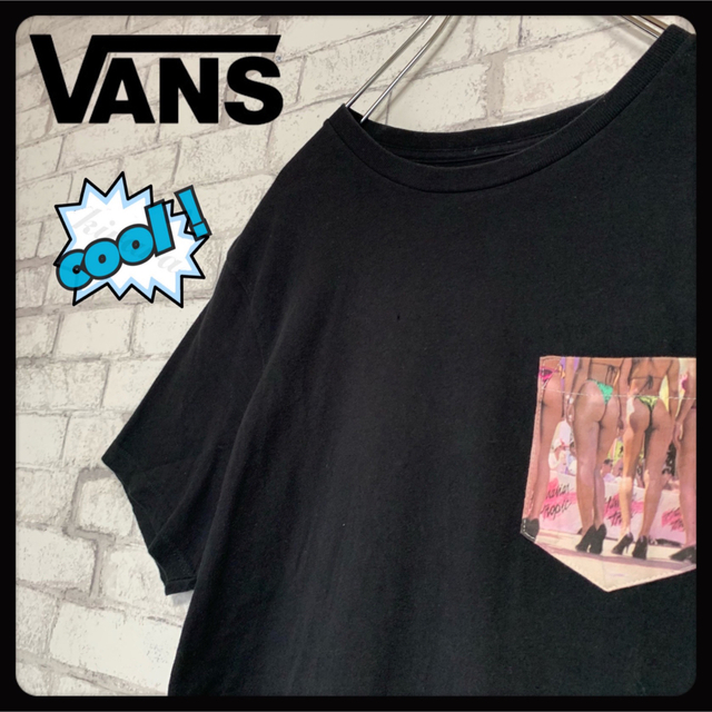 VANS(ヴァンズ)の【レア】VANS バンズ/Tシャツ ポケット フォトグラフィック メンズのトップス(Tシャツ/カットソー(半袖/袖なし))の商品写真