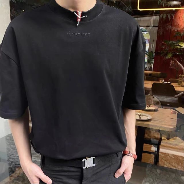 アンユーズド UNUSED 22AW ダメージ 長袖 Tシャツ US2277 灰