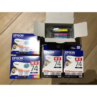 エプソン(EPSON)のIC4CL74 4色パック　新品未使用(PC周辺機器)