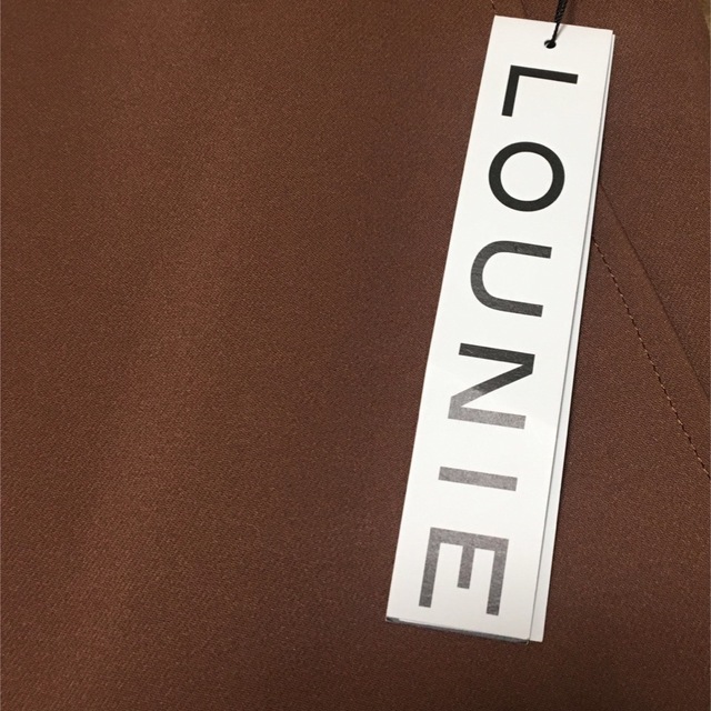 LOUNIE(ルーニィ)の【新品】LOUNIE ルーニー　ルーニィ　スカート  ブラウン系 レディースのスカート(ひざ丈スカート)の商品写真