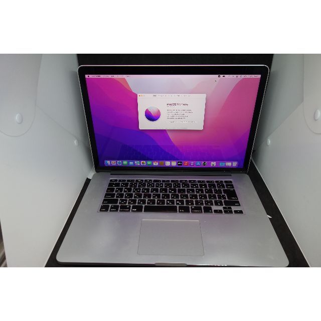 macbook pro 2015 15インチ　i7/16gb/512gb
