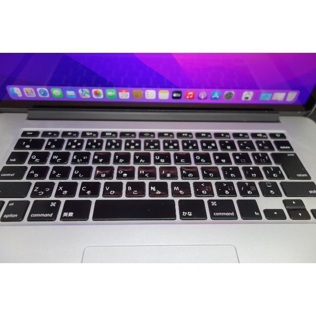 597）MacBook Pro2015　15インチ　/i7/16GB/256GB