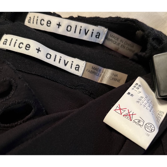 Alice+Olivia(アリスアンドオリビア)のalice+oliviaトップス＋スカート上下セットアップ レディースのワンピース(ミニワンピース)の商品写真