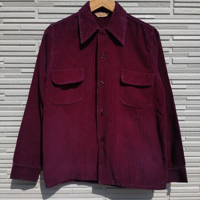 50'S Vintage・PENNEY'S】CORDUROY SHIRT 【福袋セール】 38.0%割引