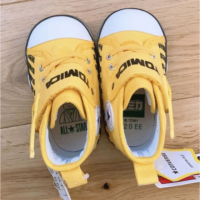 ALL STAR（CONVERSE）(オールスター)の新品未使用　converse  オールスター　トミカ　ベビーシューズ　12㎝ キッズ/ベビー/マタニティのベビー靴/シューズ(~14cm)(スニーカー)の商品写真