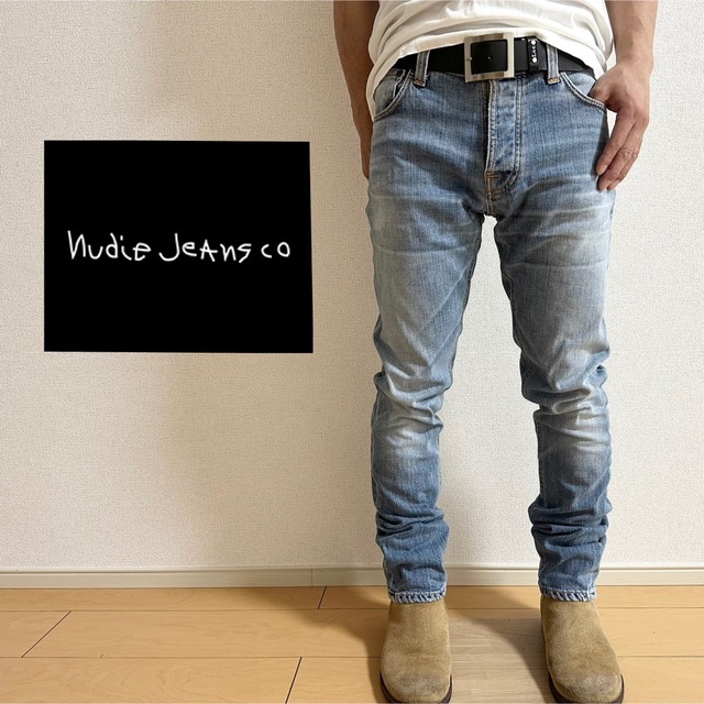 Nudie Jeans(ヌーディジーンズ)の【Nudie JeAnscoヌーディジーンズ/デュードダンデニムパンツ】 メンズのパンツ(デニム/ジーンズ)の商品写真