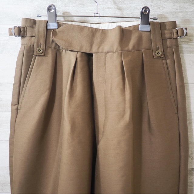 NEAT for MaW /Silk Wool Twill Beltless