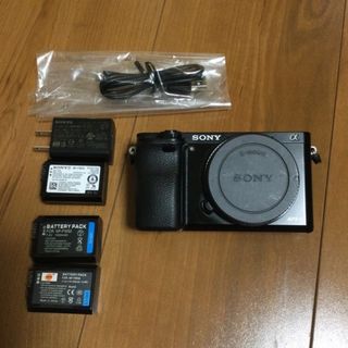 ソニー(SONY)のソニー SONY α6000 ‎ILCE6000L/B(ミラーレス一眼)