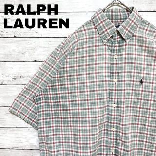 ラルフローレン(Ralph Lauren)の74k US古着 ラルフローレン BLAKE BD半袖シャツ ポニー刺繍(シャツ)