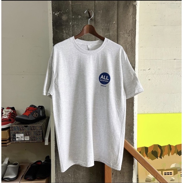 ALWAYTH WEATHER PROOF LOGO TEE CREEK メンズのトップス(Tシャツ/カットソー(半袖/袖なし))の商品写真