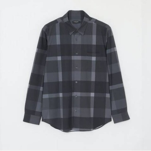 新品】ブラックレーベルクレストブリッジ シャツ 黒 M バーバリー 811