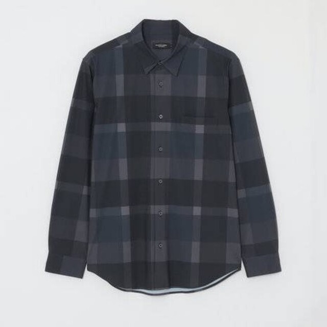 新品】ブラックレーベルクレストブリッジ シャツ 紺 M バーバリー 811