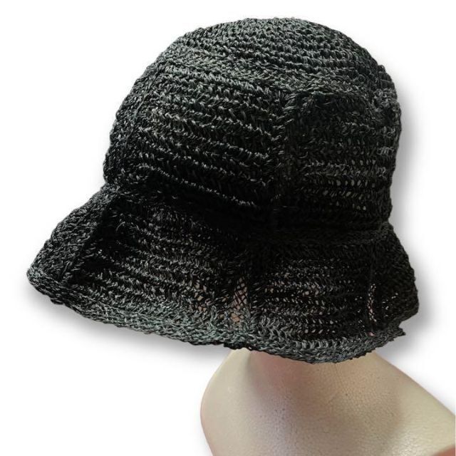 TODAYFUL(トゥデイフル)のTODAYFUL Abaca Bucket Hat 12211014 ブラック メンズの帽子(ハット)の商品写真